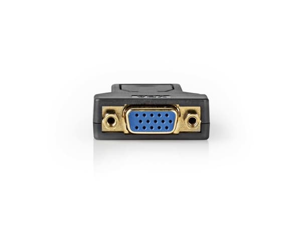 Nedis CCBW37935AT, DisplayPort, VGA, Sort