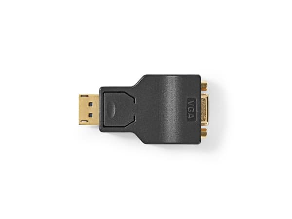 Nedis CCBW37935AT, DisplayPort, VGA, Sort