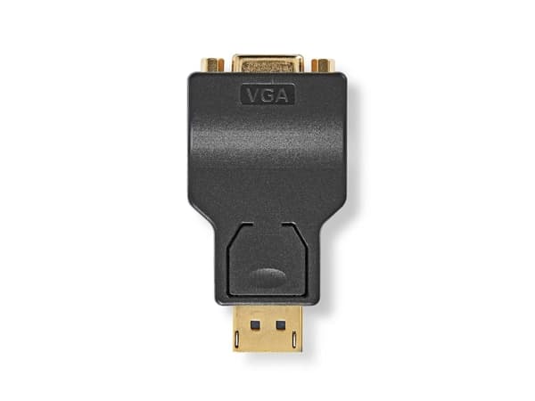 Nedis CCBW37935AT, DisplayPort, VGA, Sort