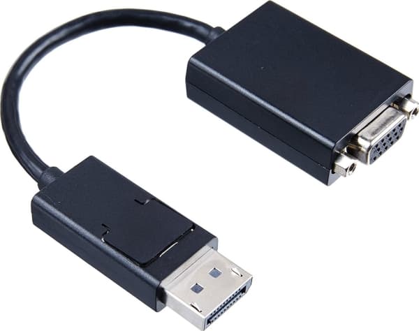 AV-adapter Lenovo Display Port - D-Sub (VGA) svart (DisplayPort for VGA-skjermboks)