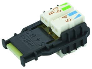 Telegärtner F00020A2130, T568A, Svart, 30 styck