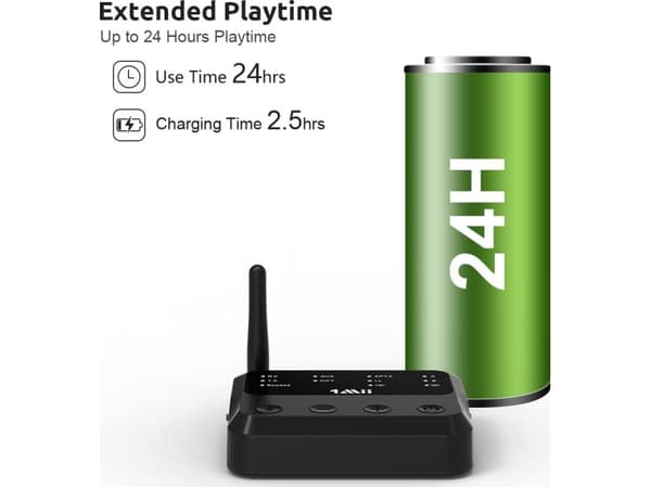 1Mii B310 Pro Bluetooth-sendermottaker APTX-HD 50m