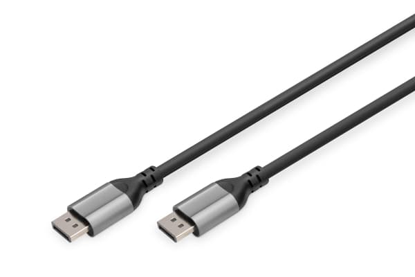 Digitus DB-340105-010-S, 1 m, DisplayPort, DisplayPort, Uros, Uros, 7680 x 4320 pikseliä