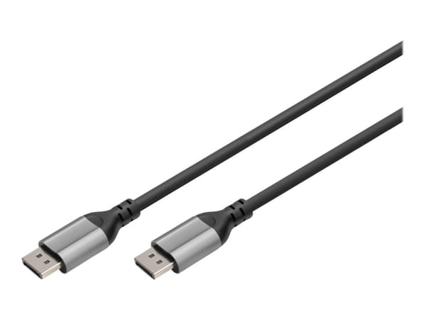 Digitus DB-340105-010-S, 1 m, DisplayPort, DisplayPort, Uros, Uros, 7680 x 4320 pikseliä