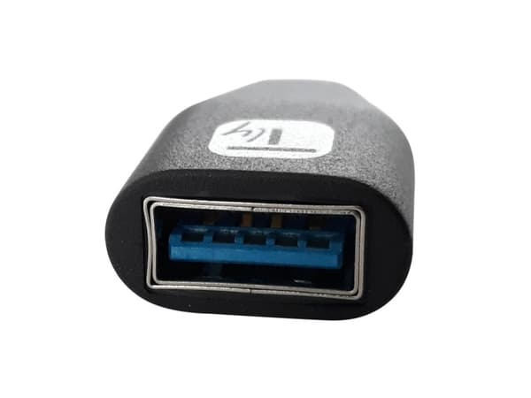 Techly USB Adapter TECHLY Adapter USB-C M til USB-A F svart