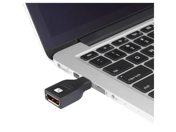 Techly IADAP DP-MDP2, DisplayPort, Mini DisplayPort, Sort