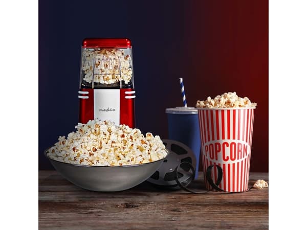 Nedis FCPC100RD, Rød, Hvit, 4 min, 60 g, 1200 W, Type F (CEE 7/4), 152 mm