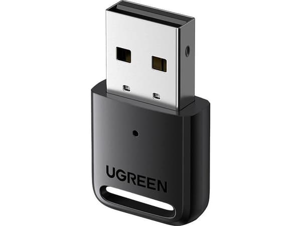 Ugreen - Nettverksadapter - USB 2.0 - Bluetooth 5.0 - svart