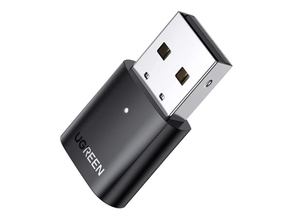 Ugreen - Nettverksadapter - USB 2.0 - Bluetooth 5.0 - svart