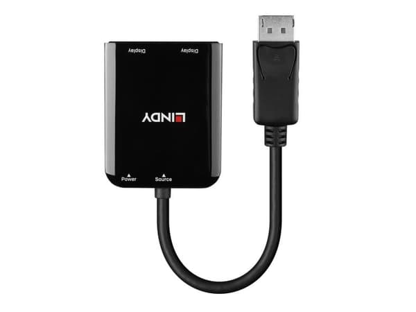 Lindy 38433, DisplayPort, 2 x HDMI, Hankjønn, Hunkjønn, Rett, Rett