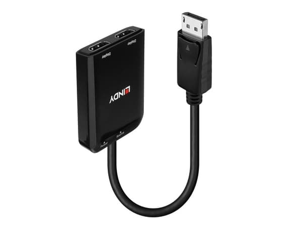 Lindy 38433, DisplayPort, 2 x HDMI, Hankjønn, Hunkjønn, Rett, Rett