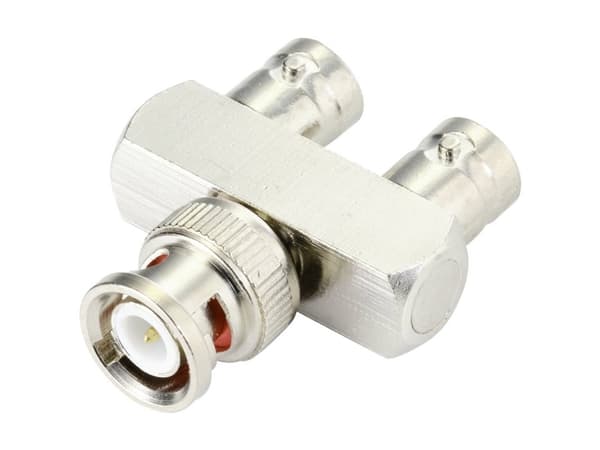 TRU COMPONENTS TC-10475792 BNC-adapter BNC-stik - BNC-bøsning 1 stk