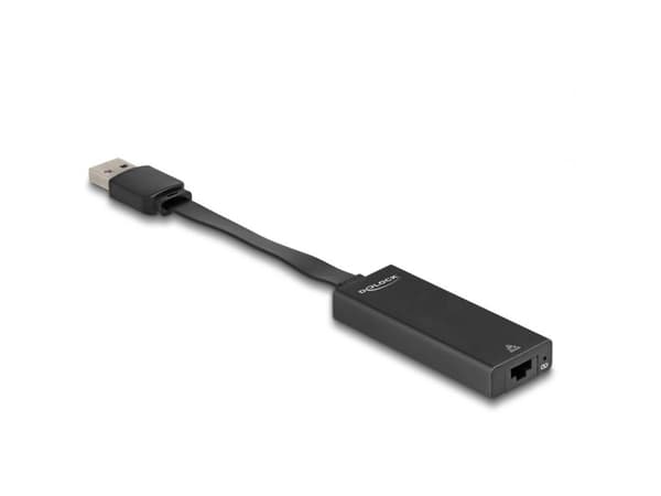 Delock - Nettverksadapter - USB 3.0 - Gigabit Ethernet x 1 - svart