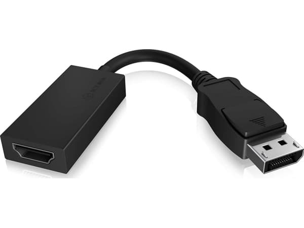 ICY BOX IB-AC508a - Videoadapter - DisplayPort hann til HDMI hunn