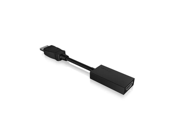 ICY BOX IB-AC508a - Videoadapter - DisplayPort hann til HDMI hunn
