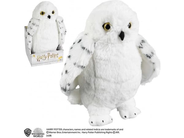 Noble Collection harry potter sowa hedwig 29cm maskotka