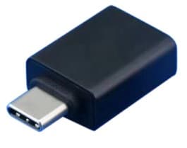 EFB Elektronik EBUSBCM-AF, USB-C, USB-A, Svart