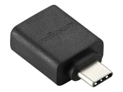 Kensington CA1010 - USB-adapter - 24 pin USB-C (hane) till USB typ A (hona) - 5 V - 3 A - halogenfri, formpressad - svart
