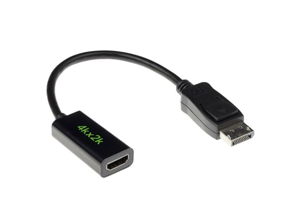 ACT AK3994 DisplayPort HDMI A Schwarz Kabelschnittstellen-/adapter (AK3994)