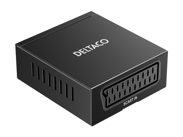 DELTACO - SCART till HDMI videokonverterare / skalerare