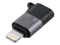 Miniatyrbild 1 av 4: MicroConnect - Lightning-adapter - 24 pin USB-C hona till Lightning hane - silver