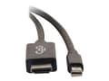 Pikkukuva 4 / 5: C2G 10ft Mini DisplayPort to HDMI Adapter Cable - Mini DP uros HDMI naaras - Musta - Adapterkabel - TAA-kompatibel - Mini DisplayPort (han) til HDMI