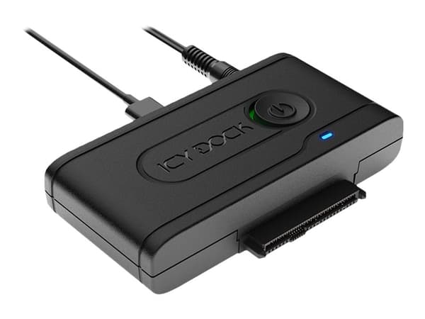 ICY DOCK EZ-Adapter Ex MB931U-1VB R1 - Lagringskontroll - 2,5" - U.2 NVMe - USB 3.2 (Gen 2), USB-C 3.2 (Gen 2), Thunderbolt 4 - sort