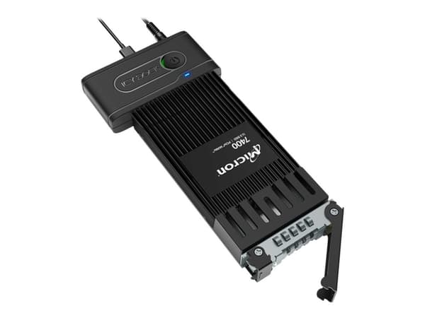 ICY DOCK EZ-Adapter Ex MB931U-1VB R1 - Lagringskontroll - 2,5" - U.2 NVMe - USB 3.2 (Gen 2), USB-C 3.2 (Gen 2), Thunderbolt 4 - sort