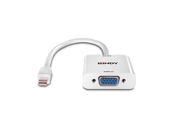 Lindy 38317, 0,16 m, Mini DisplayPort, VGA (D-Sub), Hankjønn, Hunkjønn, Rett