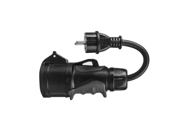 Vihreä kenno Punainen CEE 16A 400V 5P 230V Schuko pistorasia-adapteri 230V Schuko pistorasiaan