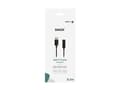 Miniatyrbilde 4 av 4: Sinox adapter USB C - mini jack. 0,15m. Sort