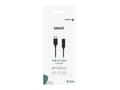 Miniatyrbilde 2 av 4: Sinox adapter USB C - mini jack. 0,15m. Sort