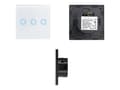 Miniatyrbilde 5 av 5: Maclean Energy MCE705W - Touch light switch - 3 rockers - AC 110-240 V - hvit