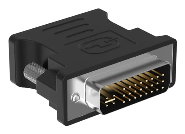 Sinox DVI - VGA adapter. Sort