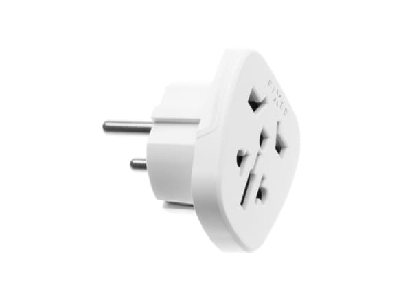 FIXED - Strømkoblingsadapter - power CEE 7/7 (hann) til Type A, type B, Type C, Type G, Type I, Type J, type L, Type N, Type E, type F - 100-250 V -