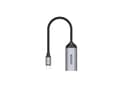 Miniatyrbild 5 av 5: Unitek - Videokort - 24 pin USB-C hane till HDMI hona - rymdgrå - 4K60Hz UHD-stöd