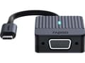 Miniatyrbilde 4 av 5: Rapoo UCA-1003 USB-C - VGA USB-adapter Grå (002176840000)