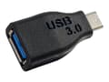 Miniatyrbild 5 av 5: C2G USB C to USB A Adapter - USB C to USB Adapter - 5Gbps - Black - M/F - USB-adapter - USB typ A (hona) till 24 pin USB-C (hane) - USB 3.0 - svart