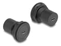 Miniatyrbild 1 av 2: Delock - USB-adapter - mini-USB typ B (hona) till mini-USB typ B (hona) - svart