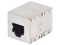 Miniatyrbild 2 av 2: Renkforce RF-4212189 - Flat - Metallisk - RJ-45 - RJ-45 - Hona - Hona (rf-nk-03)