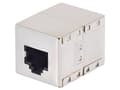 Miniatyrbild 1 av 2: Renkforce RF-4212189 - Flat - Metallisk - RJ-45 - RJ-45 - Hona - Hona (rf-nk-03)