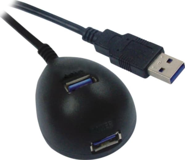 EFB USB3.0-jatkojohto, työpöytä 1,8 m