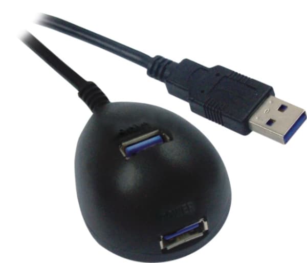 EFB USB3.0-jatkojohto, työpöytä 1,8 m