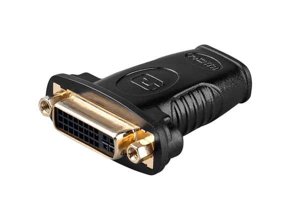 goobay - Video adapter - DVI-I hunn til HDMI hunn