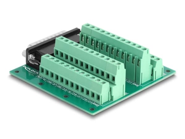 Delock - Seriell adapter - HD-44 til 45 pin terminal block