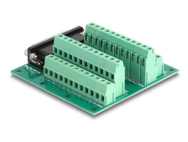 Delock - Seriell adapter - HD-44 til 45 pin terminal block