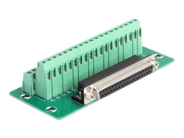 Delock - Seriell adapter - DB-37 (hunn) til 38 pin terminal block