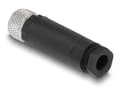 Miniatyrbilde 1 av 4: DeLOCK 60532, Tverrkobling, 1 stykker, Metall, Sort, Sølv, IP67, -25 - 85 °C