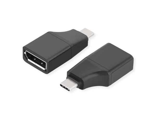 VALUE 12.99.3228, USB Type C, DisplayPort, Black