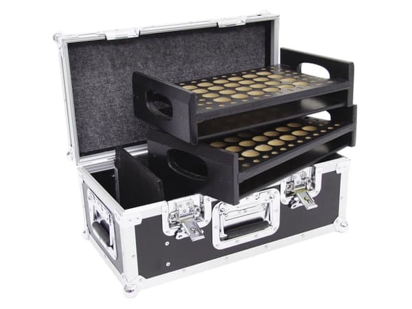 Roadinger 30126500, Transportkasse, Kryssfiner, 8,8 kg, Sort, Sølv